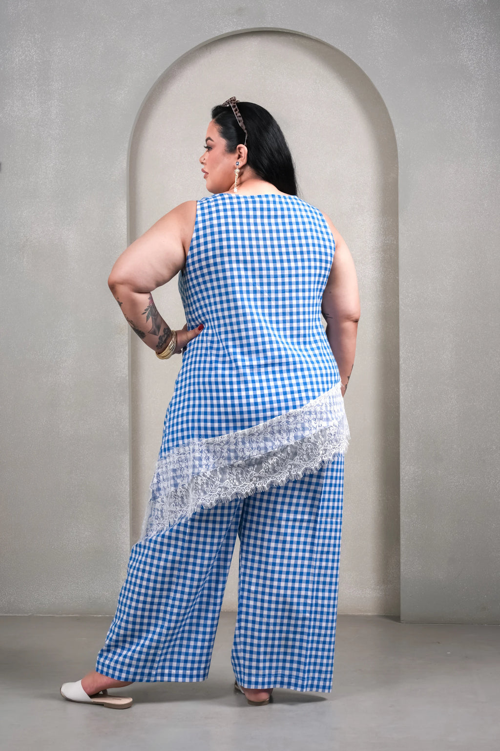 Santorini Check Co-Ord