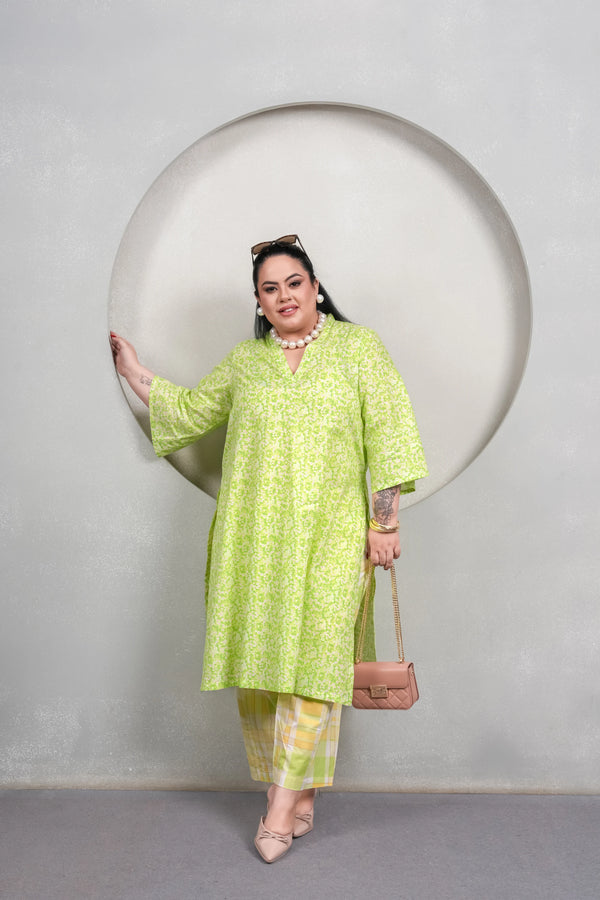 Lime Blossom Suit Set