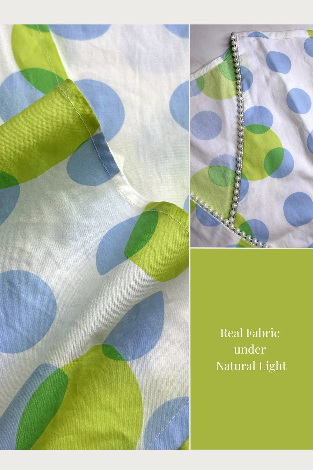 Wasabi Pop-Dot Dress