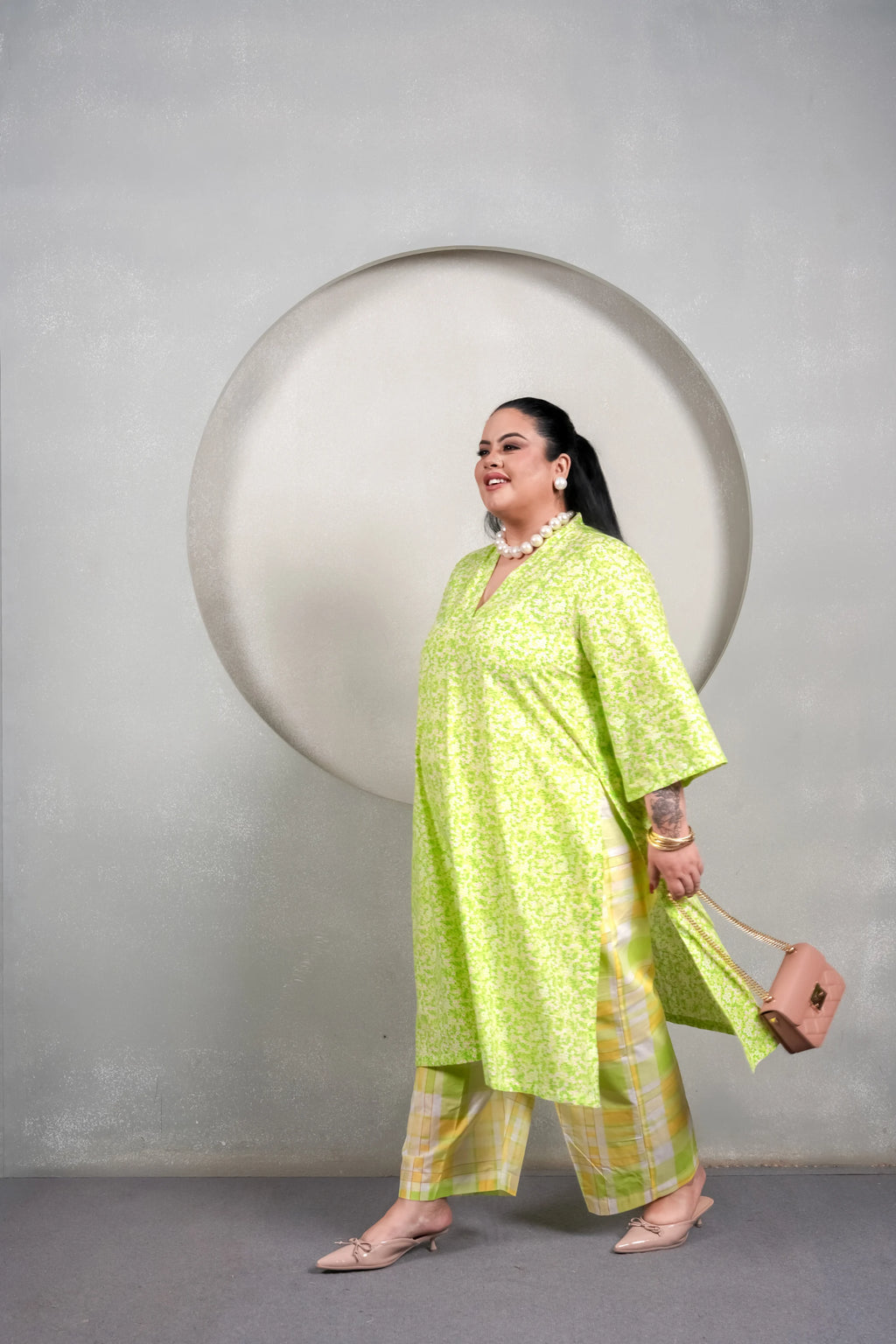 Lime Blossom Suit Set