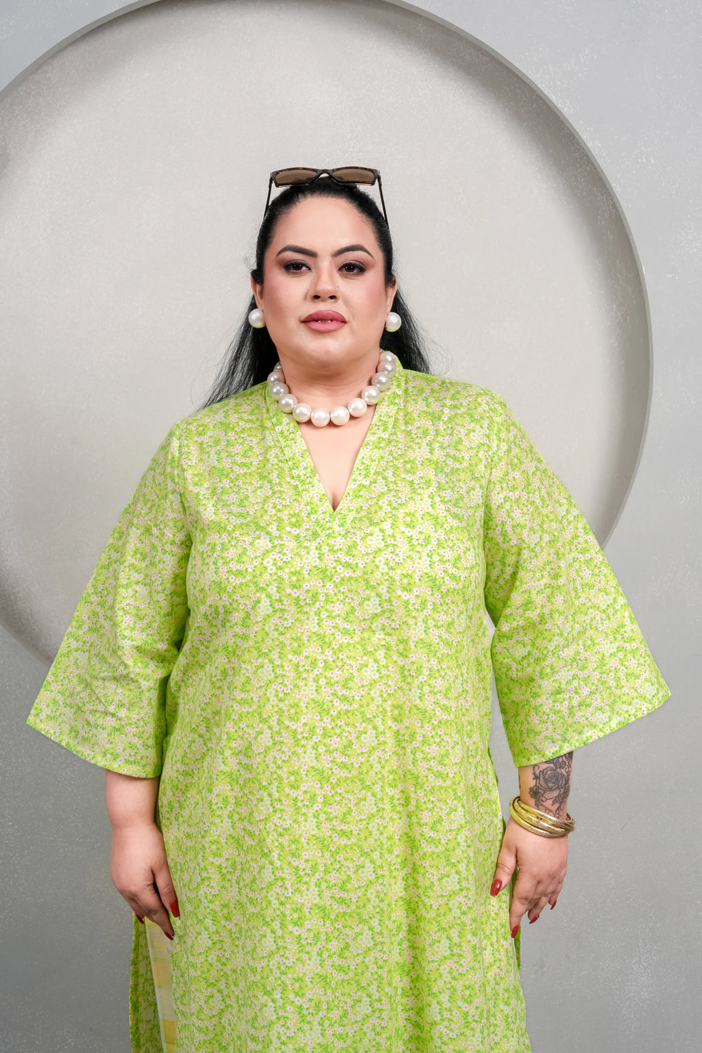 Lime Blossom Suit Set