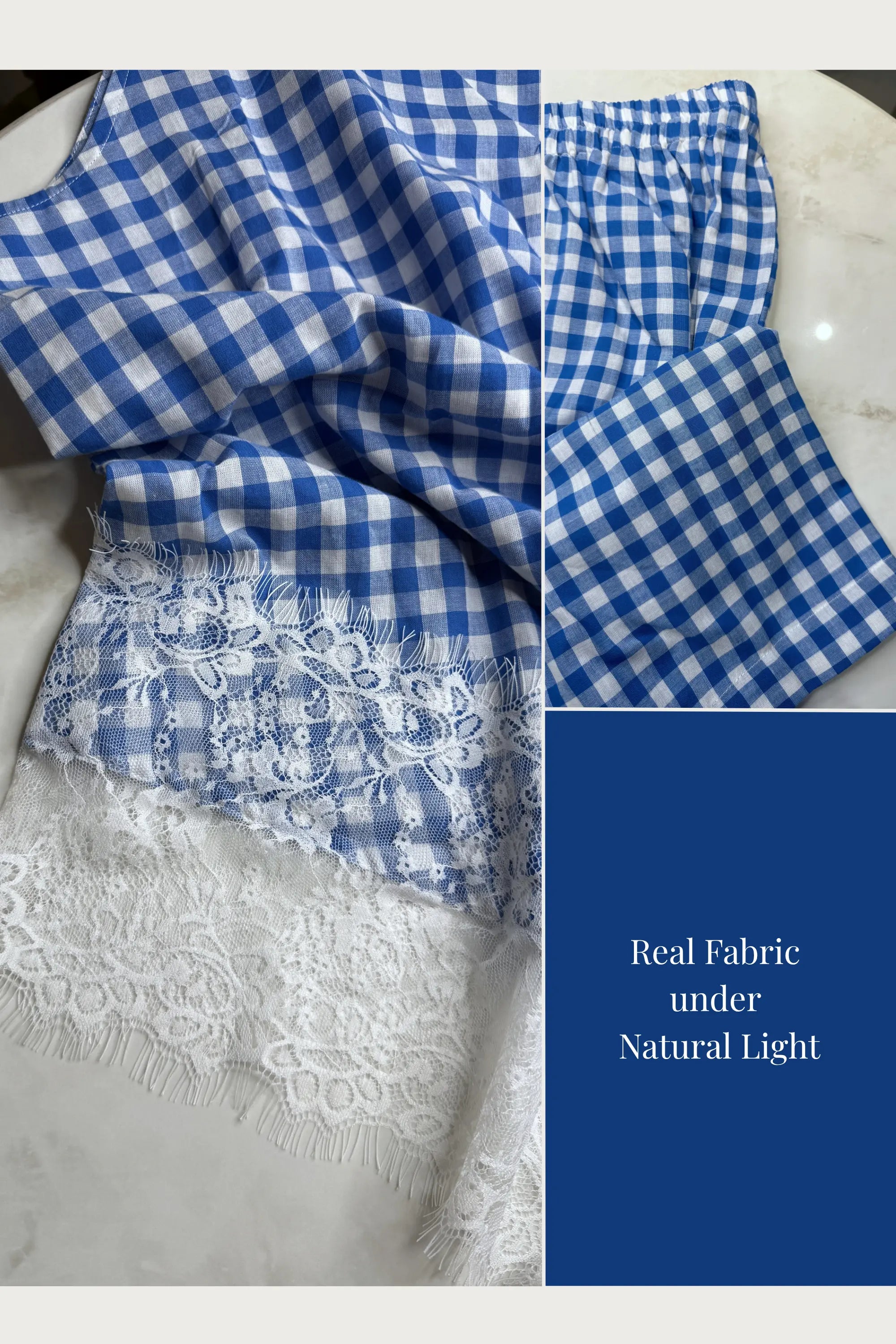 Santorini Check Co-Ord