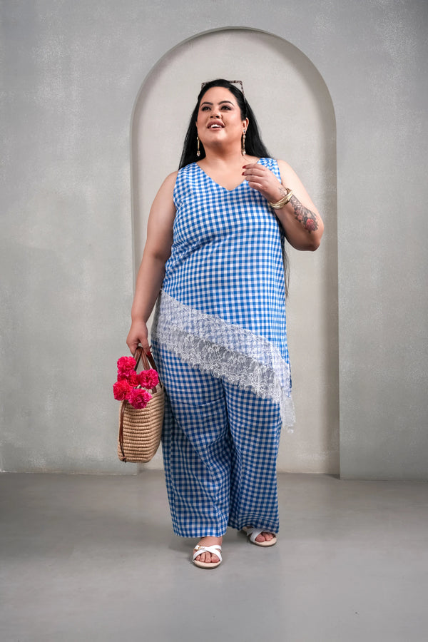 Santorini Check Co-Ord